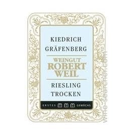 Weingut Robert Weil Kiedricher Grafenberg Riesling Grosses Gewachs, Rheingau, Germany 2013 6x75cl IN-BOND