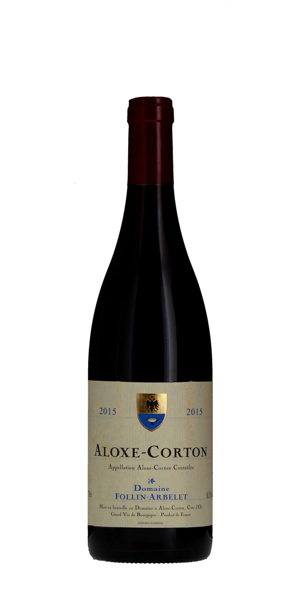 Follin Arbelet, Aloxe Corton, 2015 Salusbury Winestore & Bar