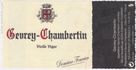 Domaine Fourrier Gevrey-Chambertin Vieilles Vignes, Cote de Nuits, France 2021 6x75cl IN-BOND