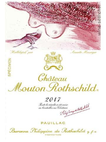 Chateau Mouton Rothschild, Premier grand cru classe, Pauillac, Bordeaux 2017 150cl Magnum
