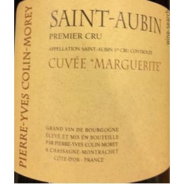 Pierre-Yves Colin-Morey Saint-Aubin Premier Cru 'Hommage Marguerite', Cote de Beaune, France 2020 75cl PRE-ARRIVAL