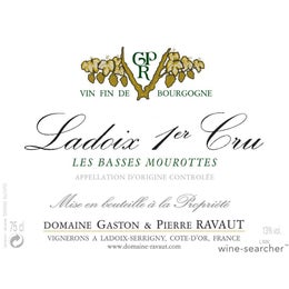 Domaine Gaston & Pierre Ravaut Ladoix 1er cru, Les Basses Mourottes, Burgundy 2020 6 x 75cl IN-BOND