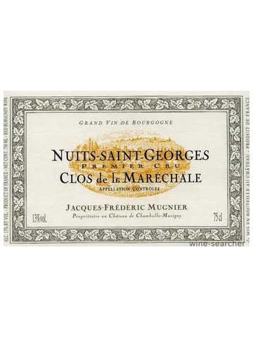 Domaine Jacques-Frederic Mugnier Clos de la Marechale, Nuits-Saint-Georges Premier Cru, 2019 Magnum 150cl