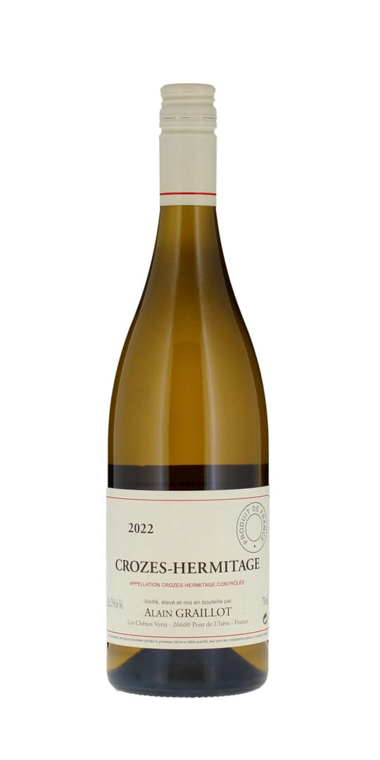 Domaine Alain Graillot Crozes-Hermitage Blanc, Rhone, France 2022
