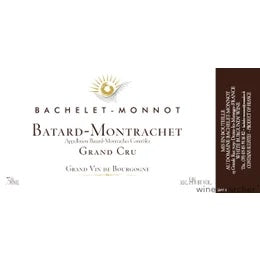 Domaine Bachelet-Monnot Batard-Montrachet Grand Cru, Cote de Beaune, France 2020 3x75cl