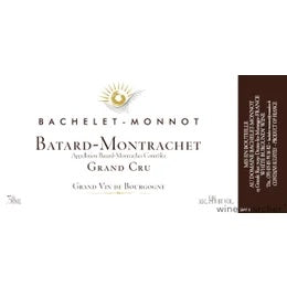 Domaine Bachelet-Monnot Batard-Montrachet Grand Cru, Cote de Beaune, France 2021