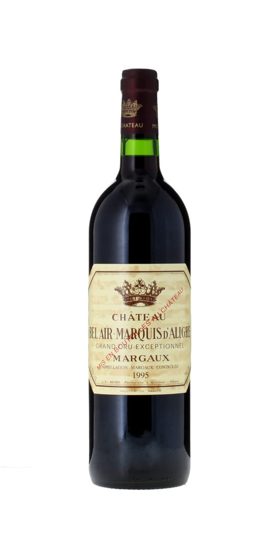 Chateau Bel Air Marquis d'Aligre, Margaux, France 1995