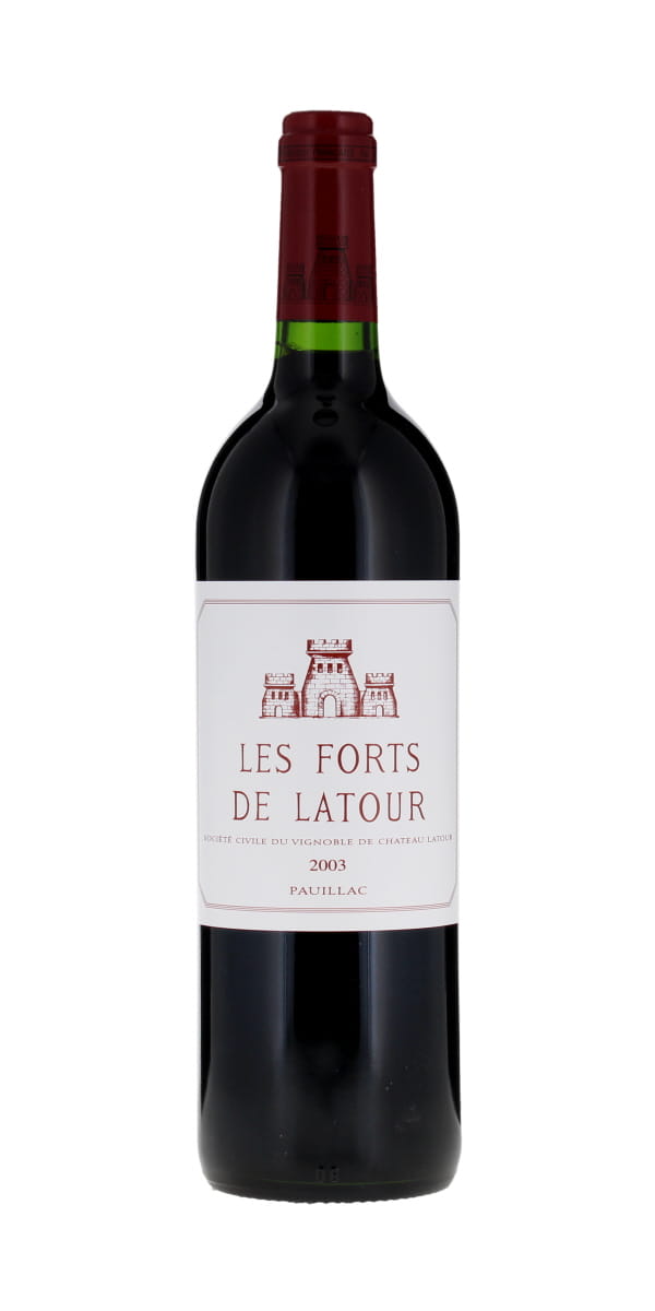 Chateau Latour 'Les Forts de Latour', Pauillac, France 2003