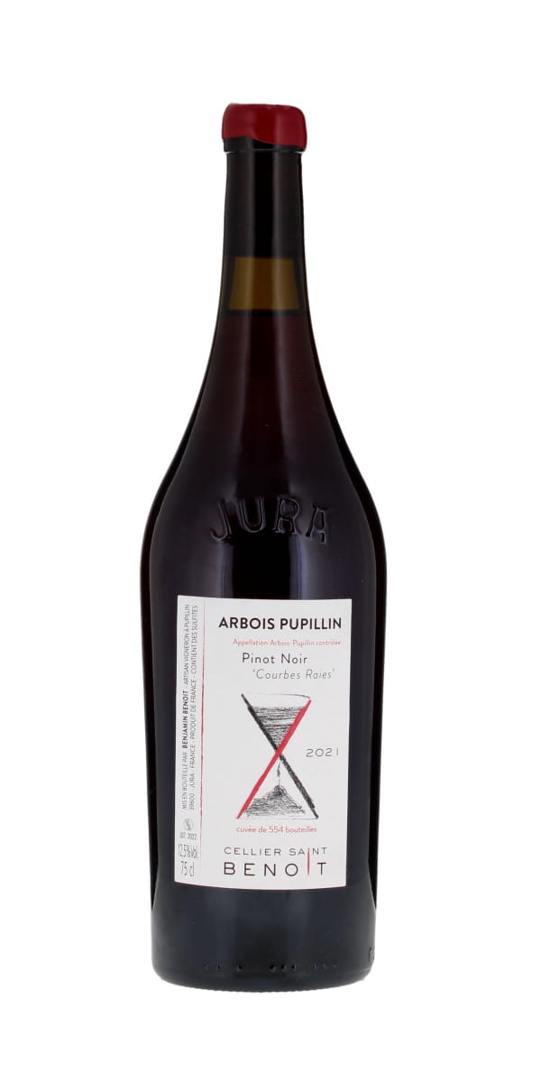 Cellier Saint Benoit, Pinot Noir 'Courbes Raies', Arbois-Pupillin, Jura 2021