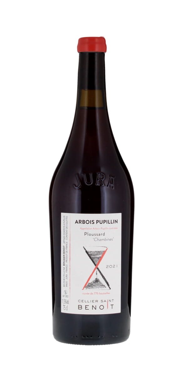 Cellier Saint Benoit Arbois-Pupillin 'Chambines' Ploussard, Jura, France 2021