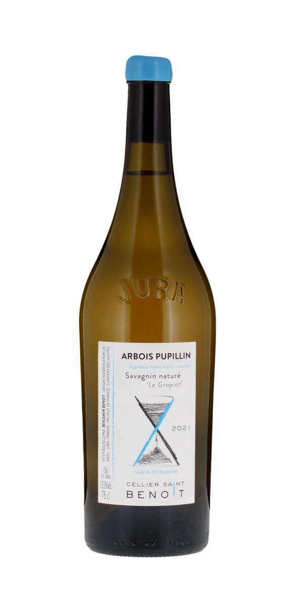 Cellier Saint Benoit, Savagnin Nature 'Le Grapiot', Arbois-Pupillin, Jura 2021