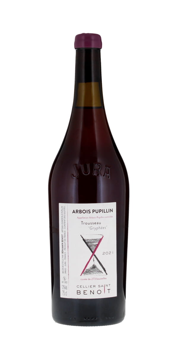 Cellier Saint Benoit, Trousseau 'Gryphees', Arbois-Pupillin, Jura 2022