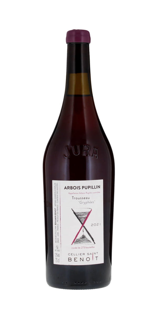 Cellier Saint Benoit, Trousseau 'Gryphees', Arbois-Pupillin, Jura 2021