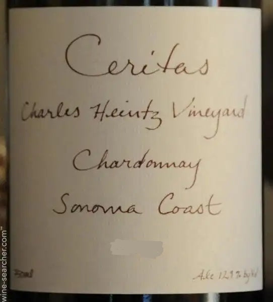 Ceritas Charles Heintz Vineyard Chardonnay, Sonoma Coast, USA 2023 6 x 75cl IN-BOND