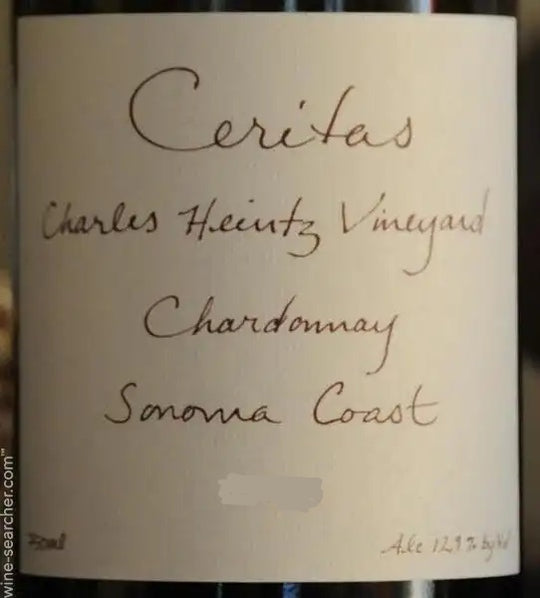 Ceritas Charles Heintz Vineyard Chardonnay, Sonoma Coast, USA 2022 6 x 75cl IN-BOND
