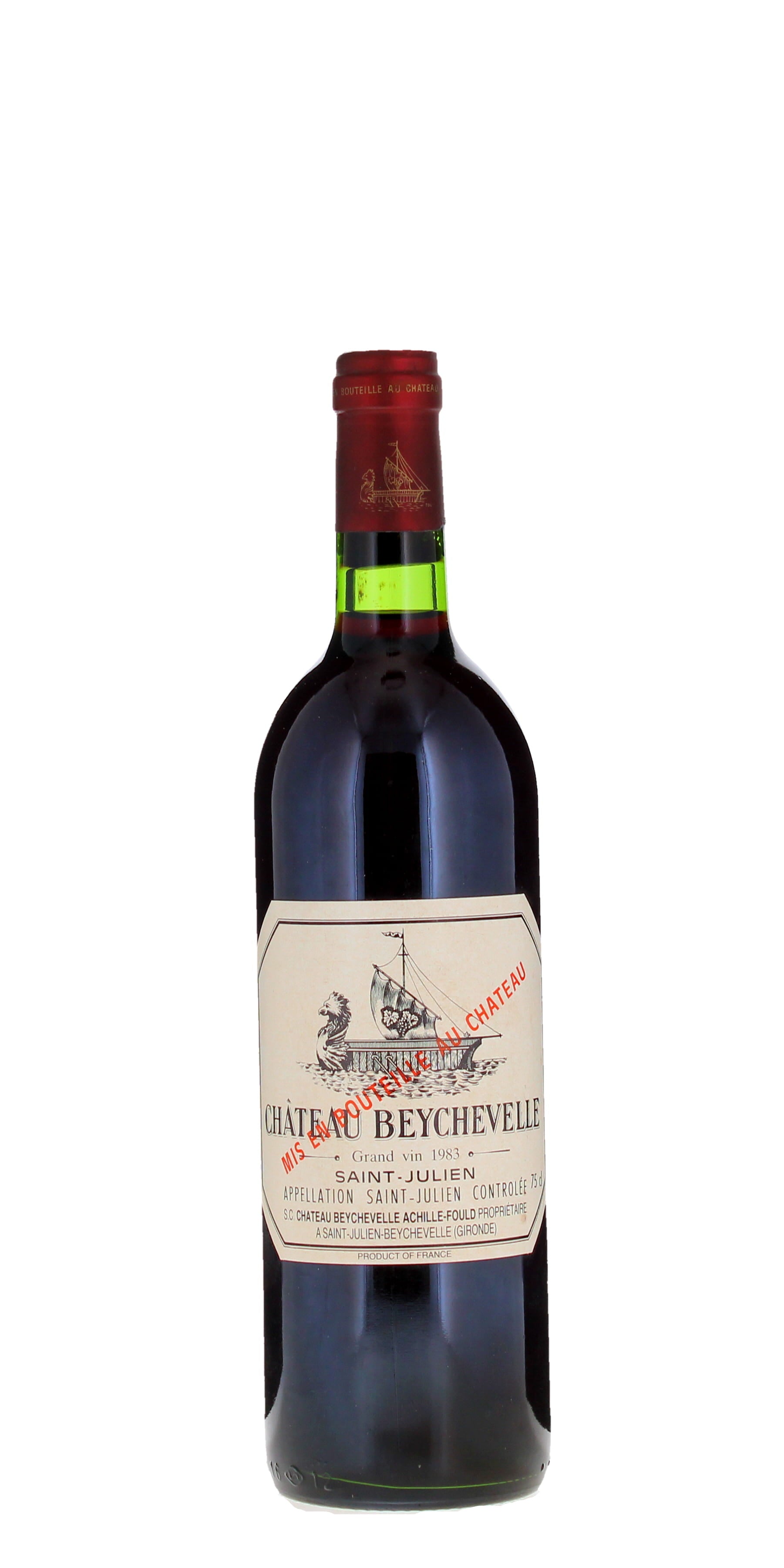Chateau Beychevelle Saint Julien, Bordeaux, 1983
