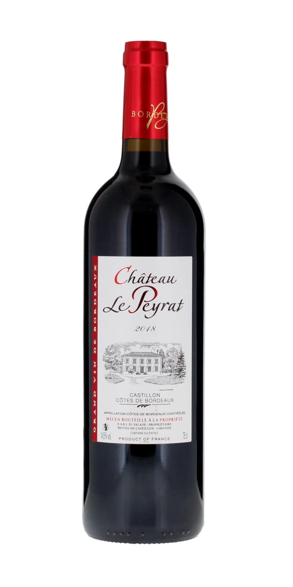 Chateau Le Peyrat, Castillon Cotes de Bordeaux 2019