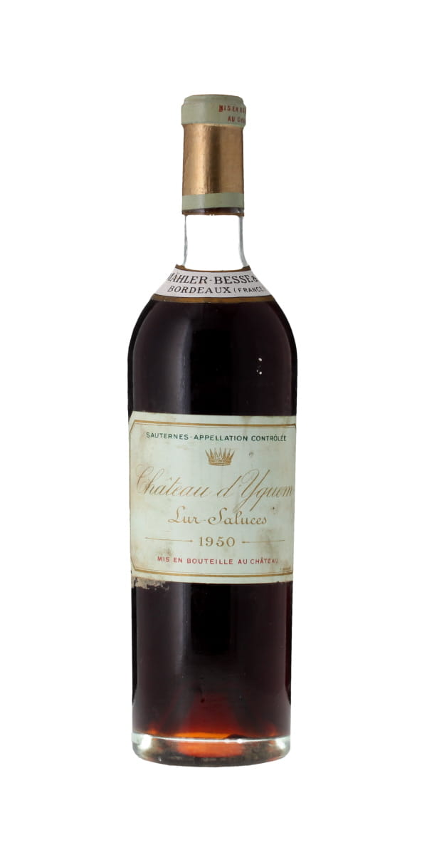 Chateau d'Yquem, Sauternes, France 1950 750ml