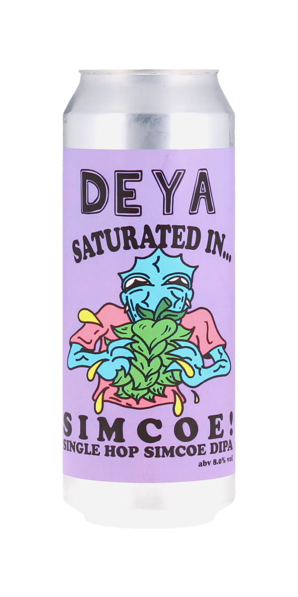 Deya Saturated in Simcoe DIPA, 8% 500ml Can