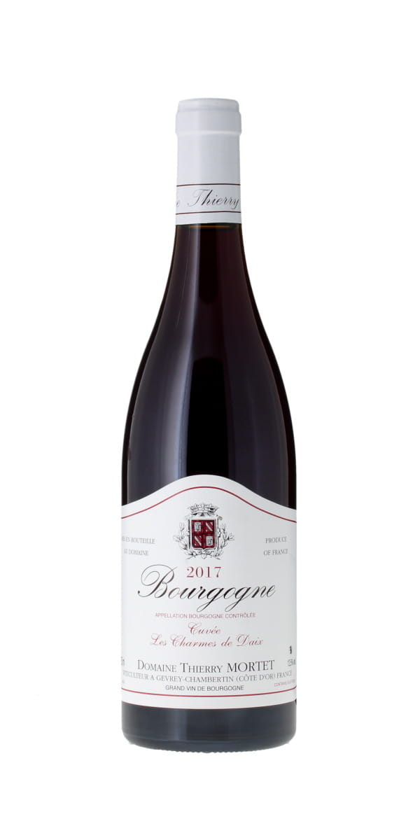 Thierry Mortet Bourgogne Rouge, Charmes des Daix, Cotes de Nuits, 2017