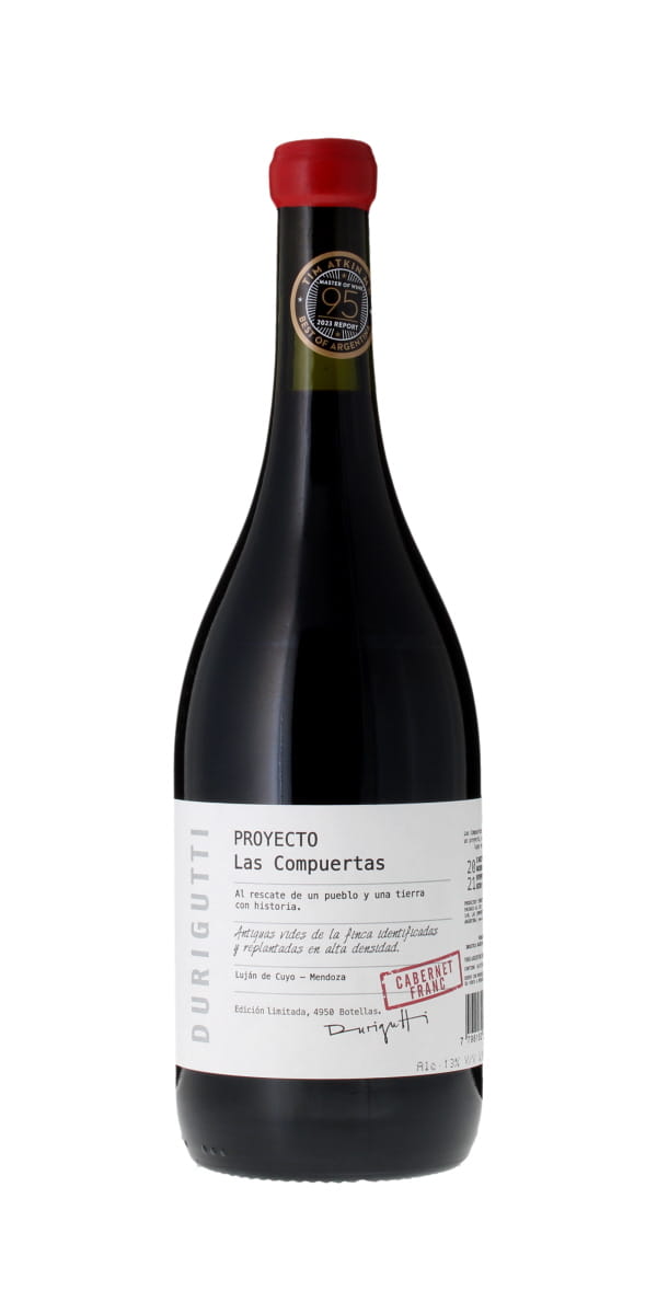 Durigutti Proyecto Las Compuertas Cabernet Franc, Las Compuertas, Argentina 2022