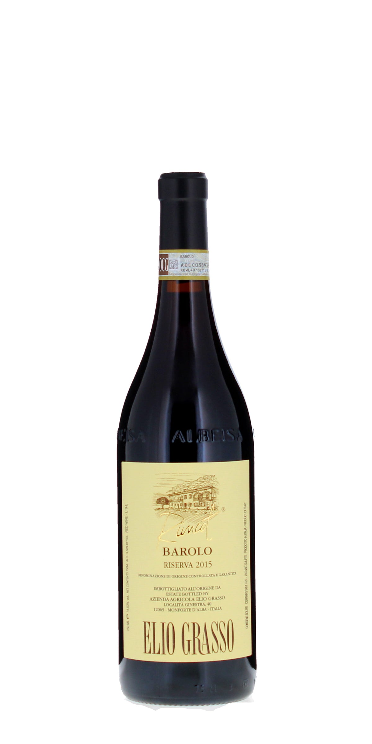 Elio Grasso Runcot, Barolo Riserva DOCG, 2015