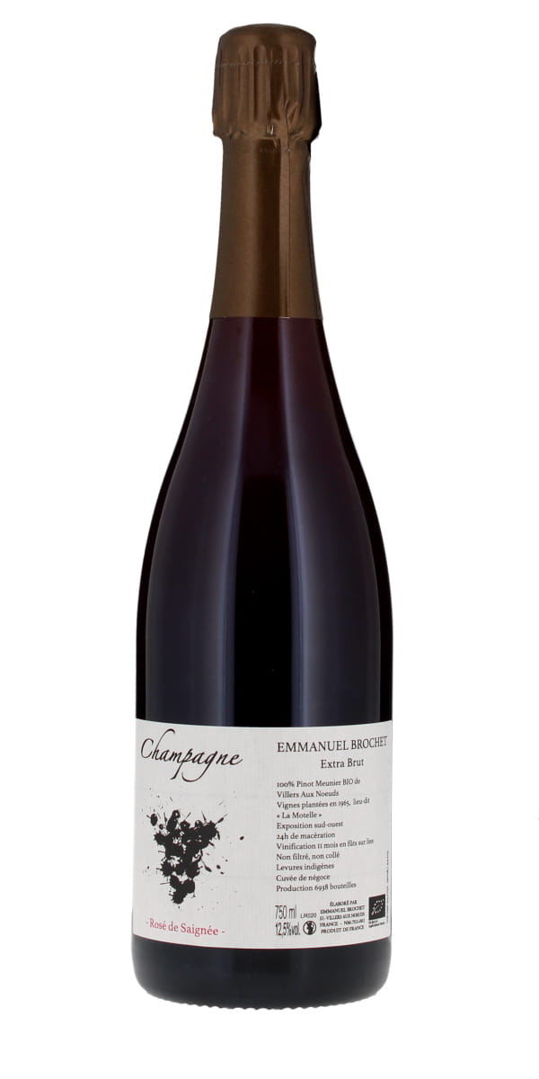 Emmanuel Brochet Rose d'Assemblage Extra Brut, Champagne, France (Base 2021)