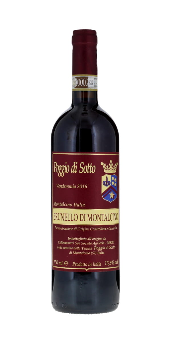 Fattoria Poggio di Sotto Brunello di Montalcino, Tuscany, Italy 2016