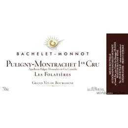 Domaine Bachelet-Monnot Puligny Montrachet 1er Cru, Les Folatieres, 2021