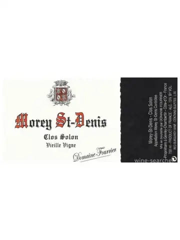 Domaine Fourrier Morey-Saint-Denis Clos Solon Vieilles Vignes, Cote de Nuits, France 2021