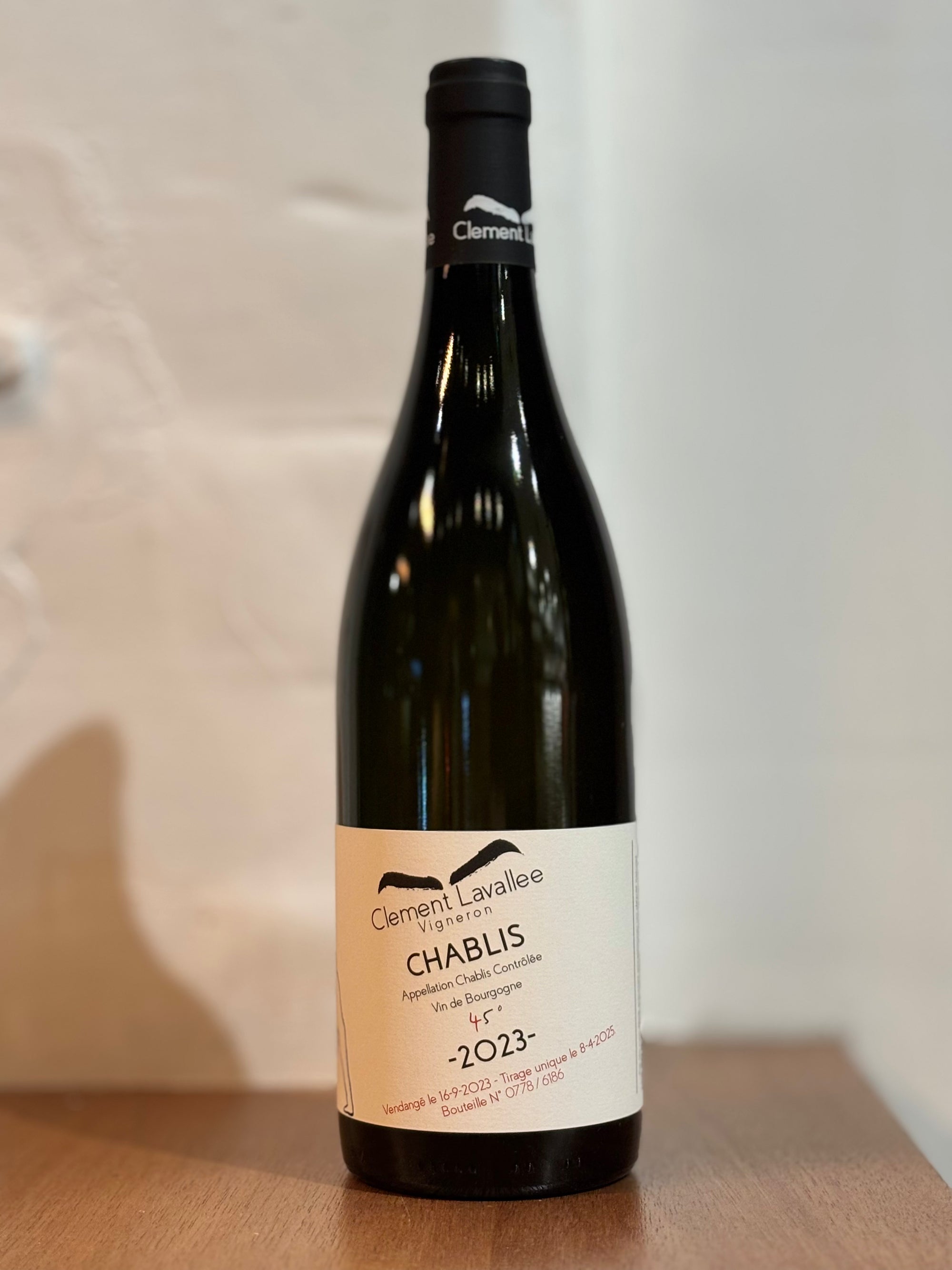 Clement Lavallee, Chablis, 45°, Burgundy 2023