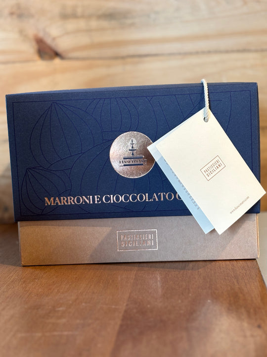 Fiasconaro Panettone Marron & Chocolate Noir Gift Box 1kg