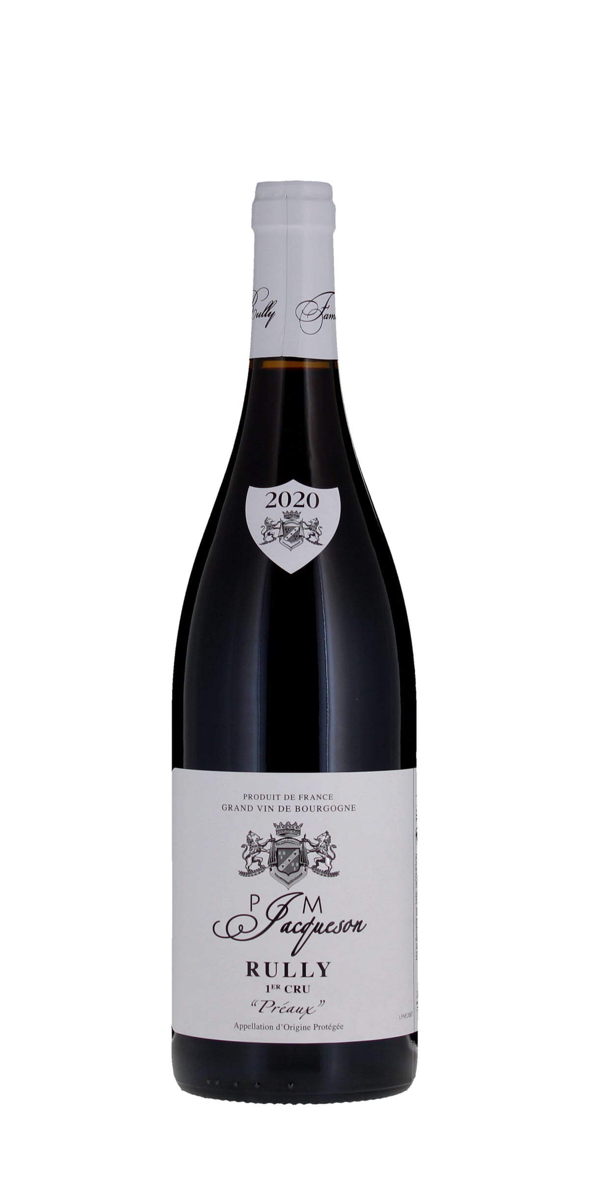 Paul et Marie Jacqueson Preaux, Rully Premier Cru, 2021