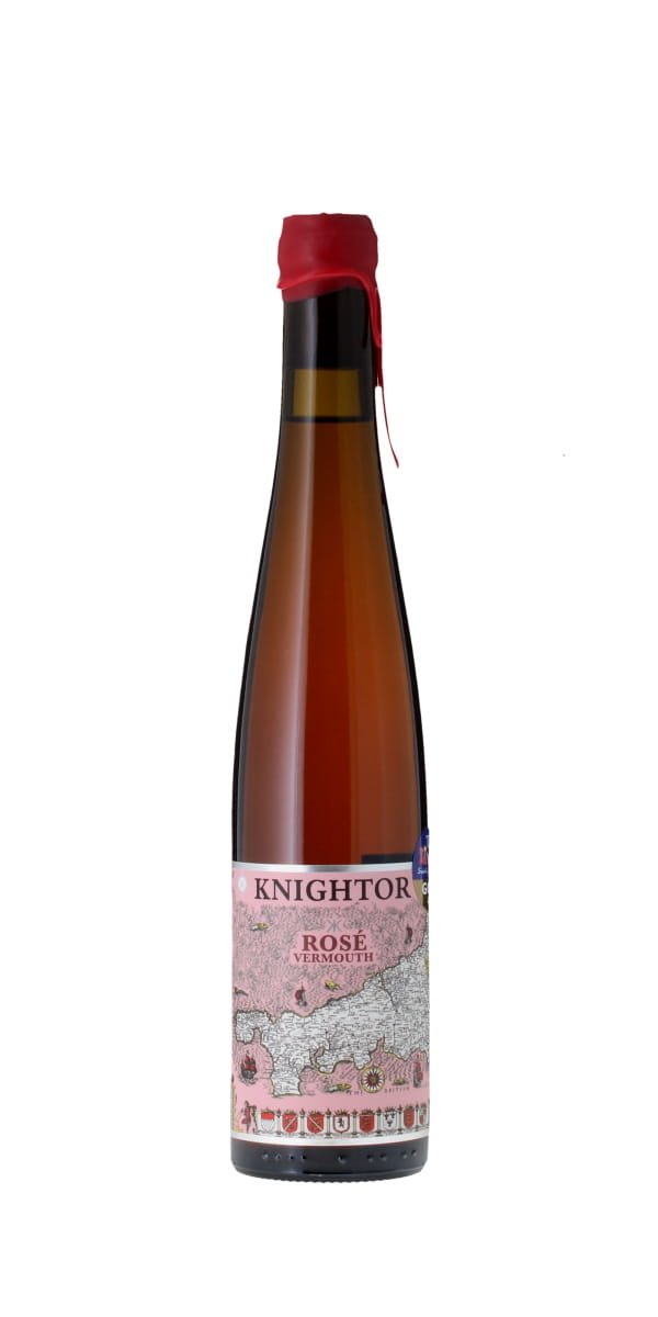 Knightor Winery Rose Vermouth, Cornwall, England 375ml