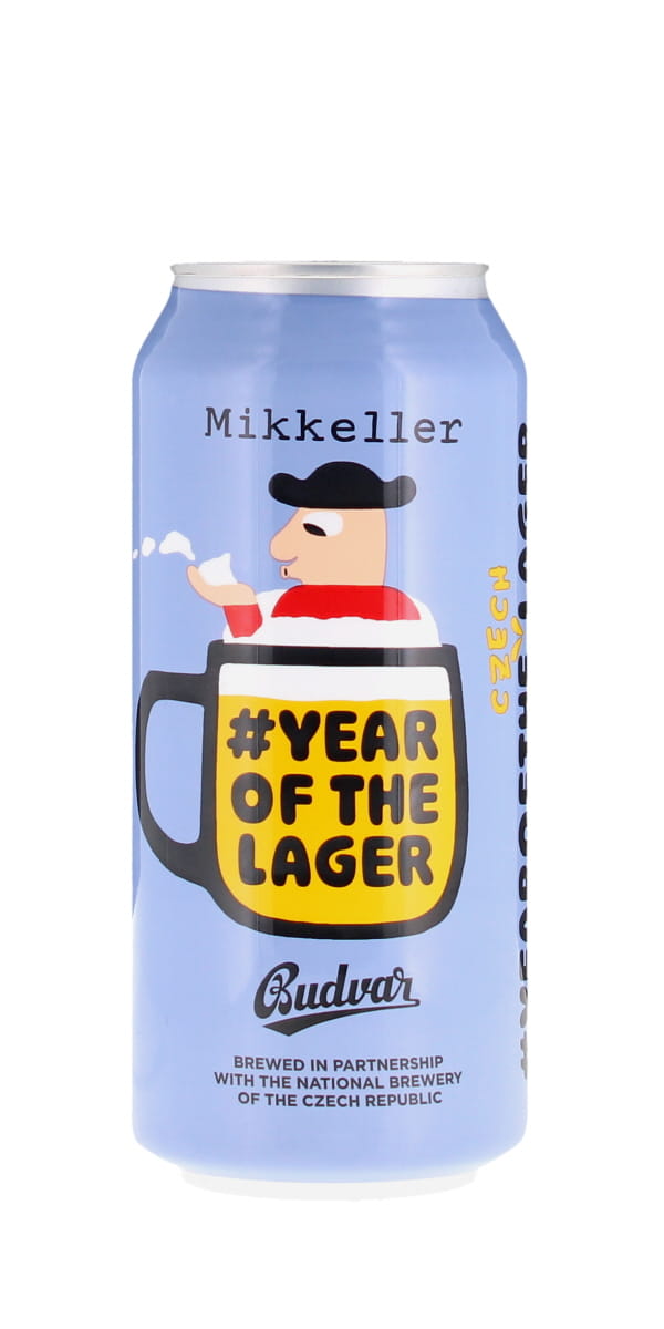 Mikkeller x Budvar Year of the Lager 4.6% 440ml Can