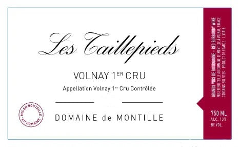 Domaine de Montille Les Taillepieds, Volnay Premier Cru, France 2005 12 x 75cl IN BOND
