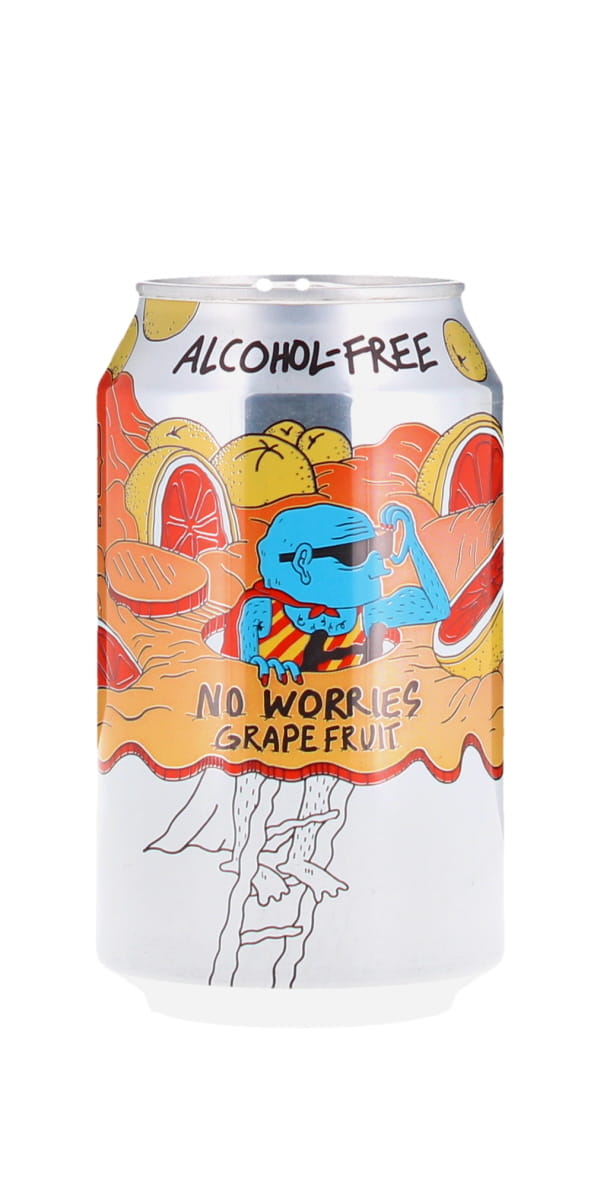 Lervig No Worries Grapefruit Alcohol Free 0.5% 33cl