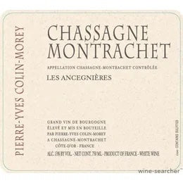 Pierre-Yves Colin-Morey Chassagne-Montrachet Les Ancegnieres, Cote de Beaune, France 2020 75cl PRE-ARRIVAL