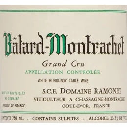 Domaine Ramonet Batard-Montrachet, Burgundy 2016,  Magnum 150cl, OWC ex-domaine IN-BOND