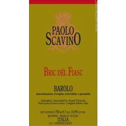 Paolo Scavino Bric del Fiasc, Barolo DOCG, Italy 2009 12 x 75cl IN-BOND