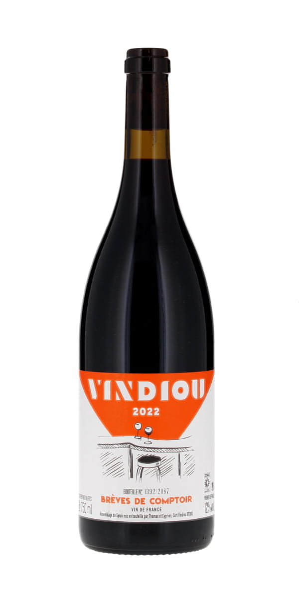 Vindiou Breves de Comptoir, Vin de France 2022