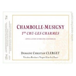 Domaine Christian Clerget Les Charmes, Chambolle-Musigny Premier Cru, 2014 6x75cl IN BOND