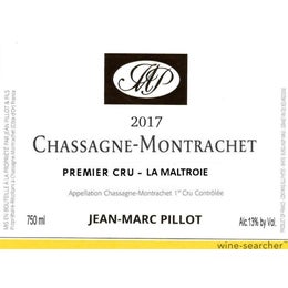 Domaine Jean-Marc Pillot La Maltroie, Chassagne-Montrachet Premier Cru, 2020 6x75cl IN BOND