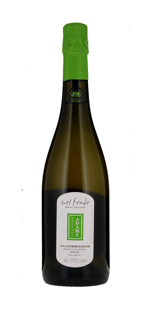 Adami Prosecco Col Fondo Brut Nature, Sui Lieviti, Prosecco Superiore DOCG