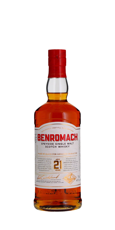 Benromach, Speyside Single Malt, 21 Years Aged