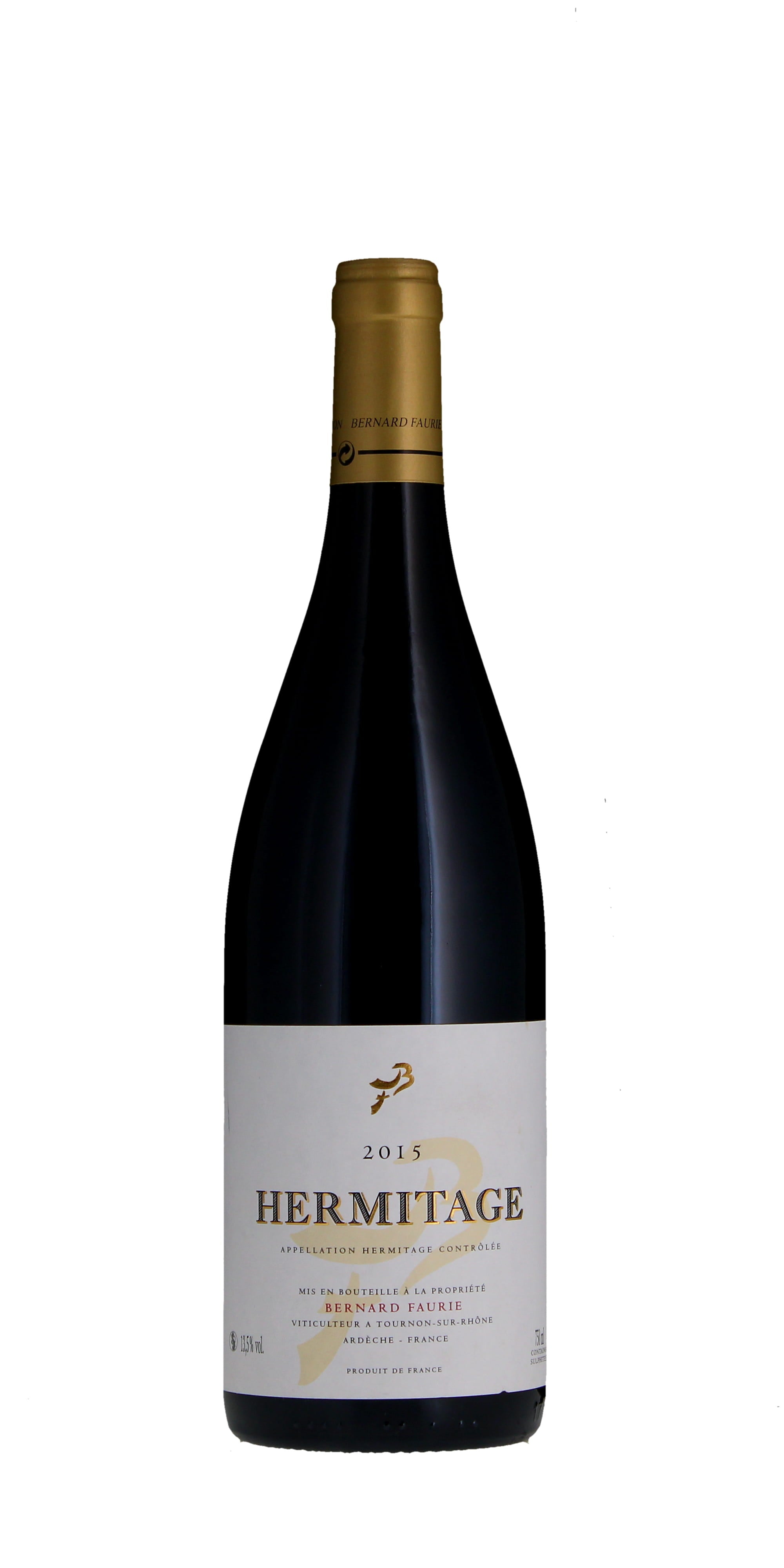 Bernard Faurie, Hermitage, 2015