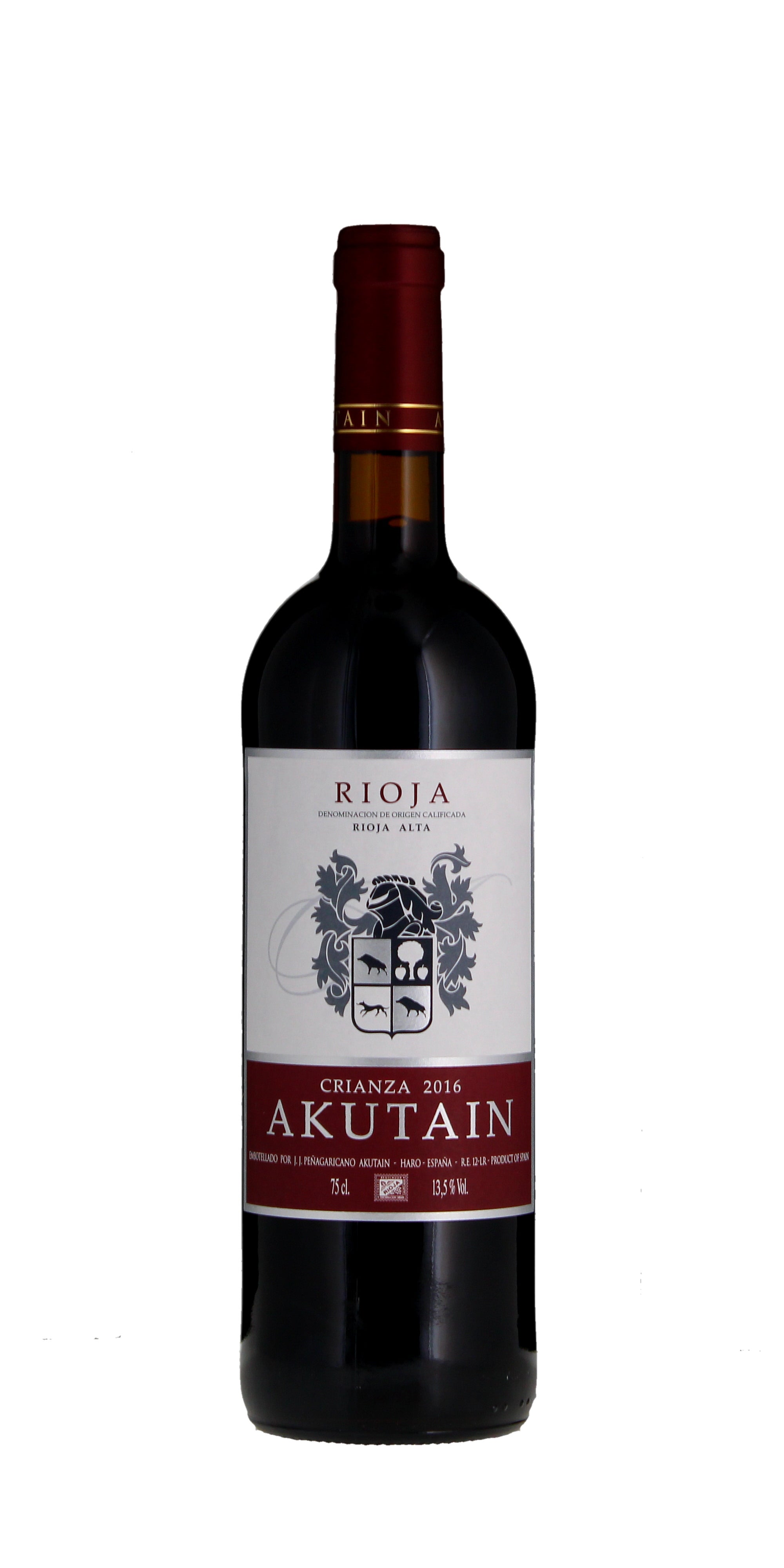 Bodega Akutain Crianza, Rioja 2016