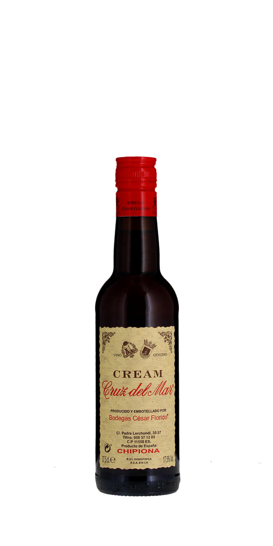 Bodegas Cesar Florido Cruz del Mar Cream Sherry, Andalucia Half Bottle 37.5cl