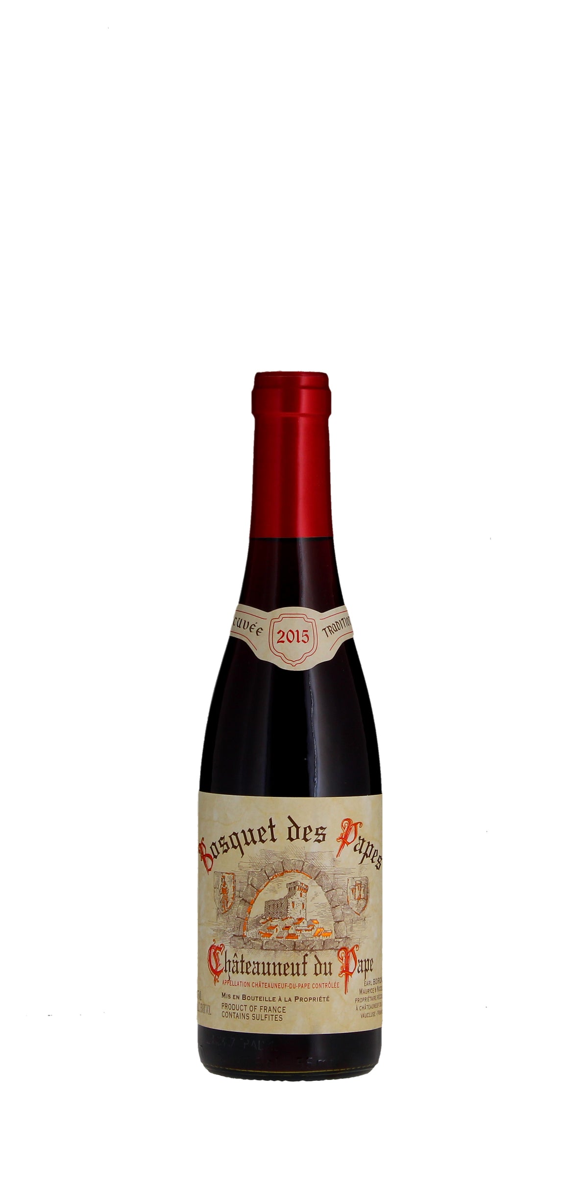Bosquet des Papes, Chateauneuf-du-Pape, 2015, Half Bottle