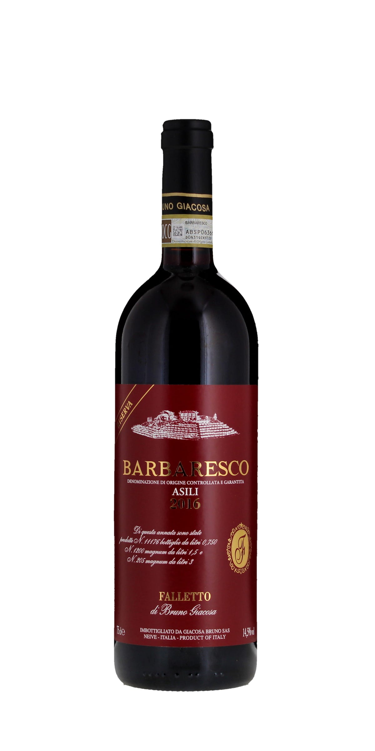 Falletto di Bruno Giacosa  Asili Barbaresco Riserva DOCG, Italy 2016